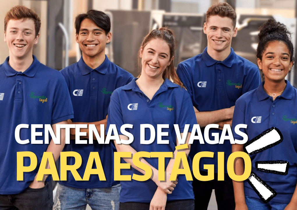 CIEE abre vagas de estágio para estudantes do ensino médio e ensino