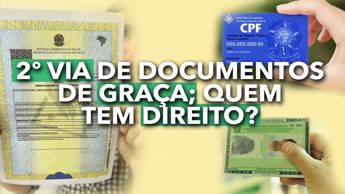 Formas de tirar 2º via de documentos como RG CPF e certidão de