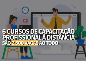 Curso De Capacita O Profissional Ead Vagas Reas De