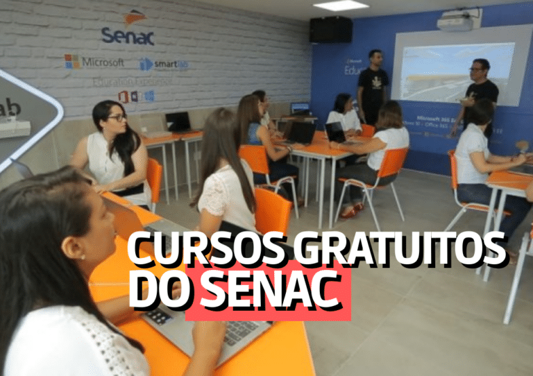 SENAC Cursos técnicos a distância e oficinas de aprendizagem gratuitos