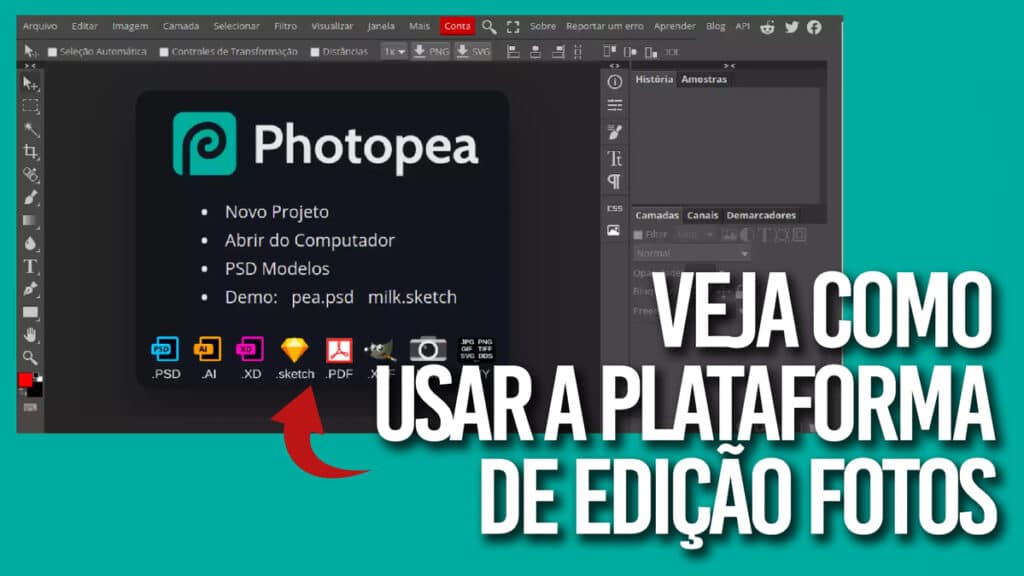 Photopea Veja Como Usar A Plataforma De Edi O Fotos Totalmente Gratuita