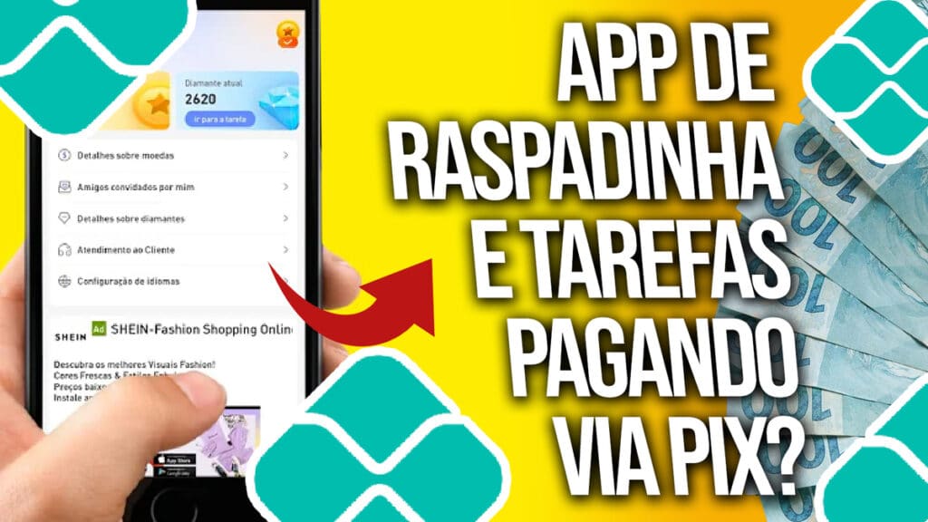 Novo Aplicativo De Raspadinha E Tarefas Pagando Via Pix Saiba Mais