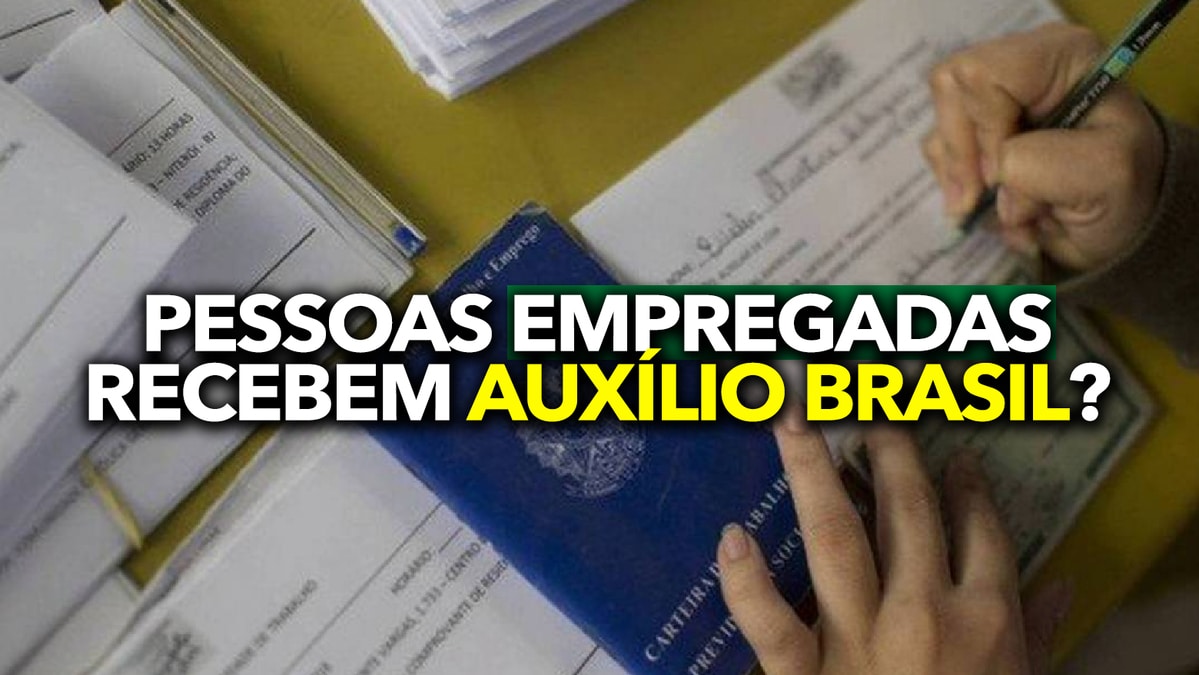 Cidadãos carteira assinada podem receber o Auxílio Brasil