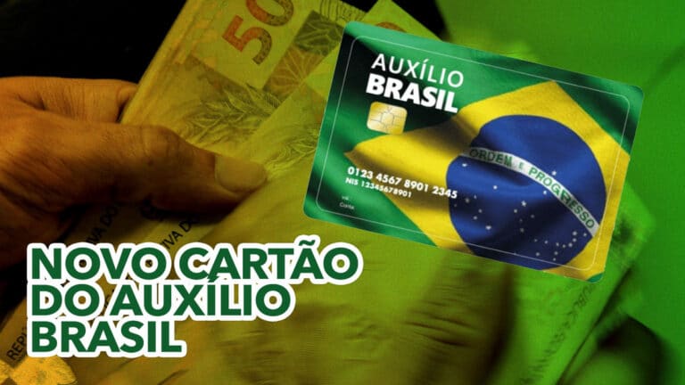 Novo cartão do Auxílio Brasil será usado para sacar as PARCELAS de R