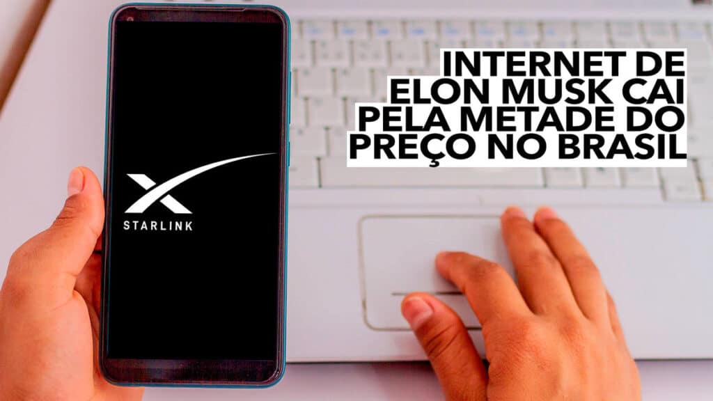 Internet de Elon Musk cai pela metade do preço no Brasil veja como