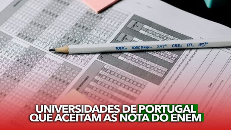 Lista reúne 20 universidades de Portugal que aceitam as nota do Enem