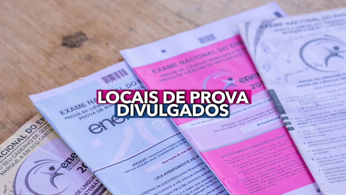 Enem 2022 Tem Locais De Prova DIVULGADOS Saiba Como Consultar