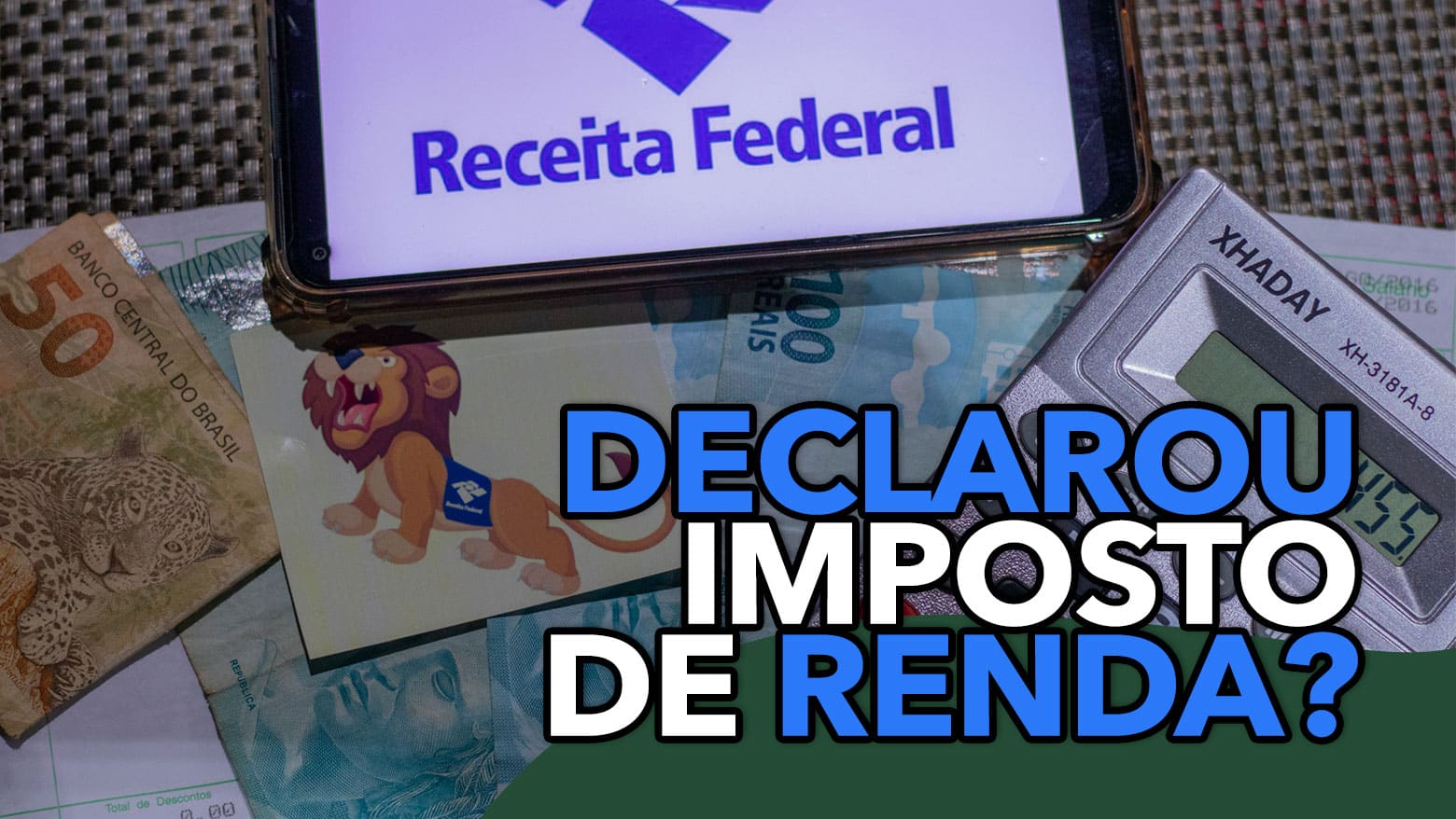 Declarou IMPOSTO DE RENDA Pode ter um PIX disponível para você