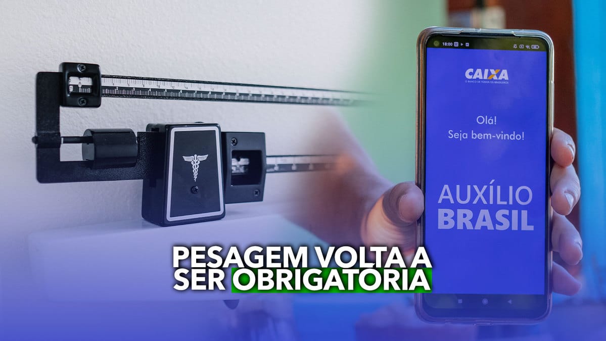 O que é a pesagem obrigatória para beneficiários do Auxílio Brasil