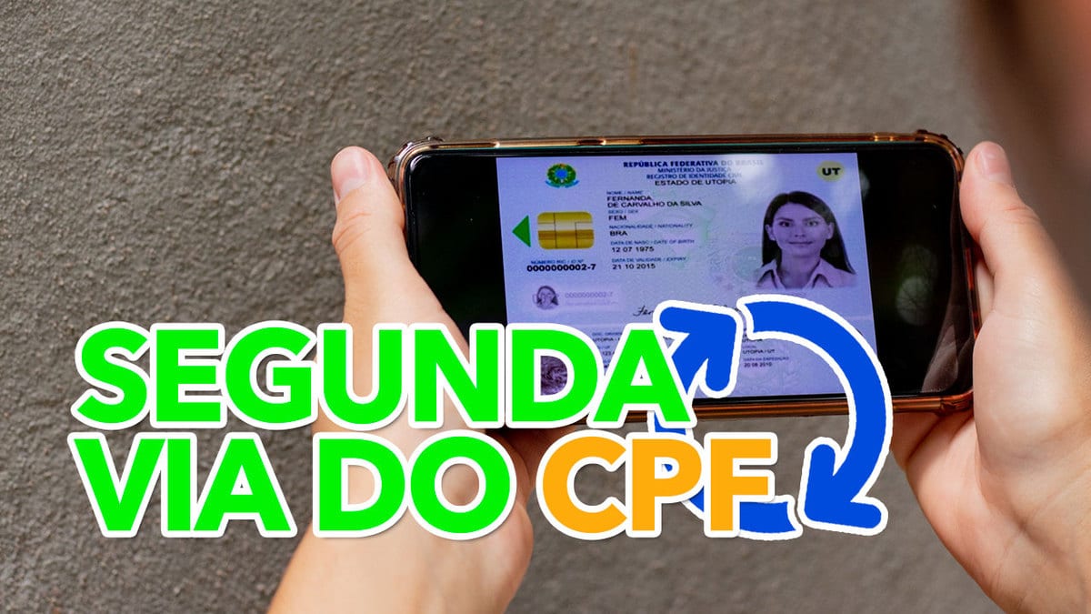 Saiba Como Emitir Segunda Via Do Cpf Sem Pagar Nada Por Isso