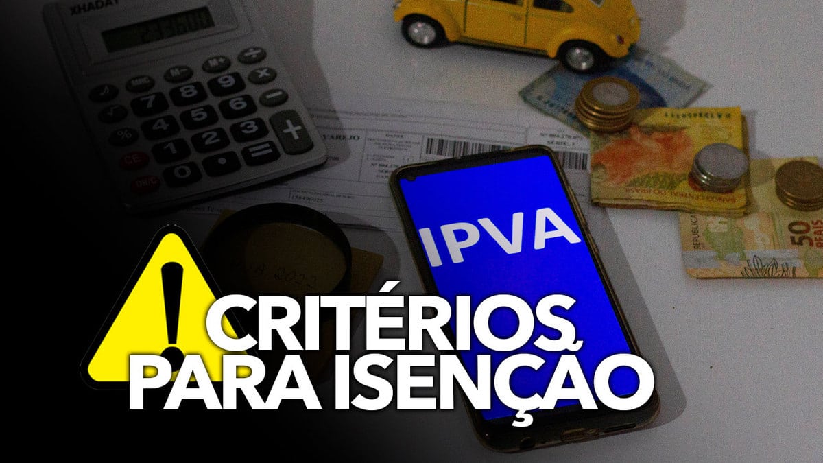 3 critérios para ISENÇÃO do IPVA descubra se você tem direito