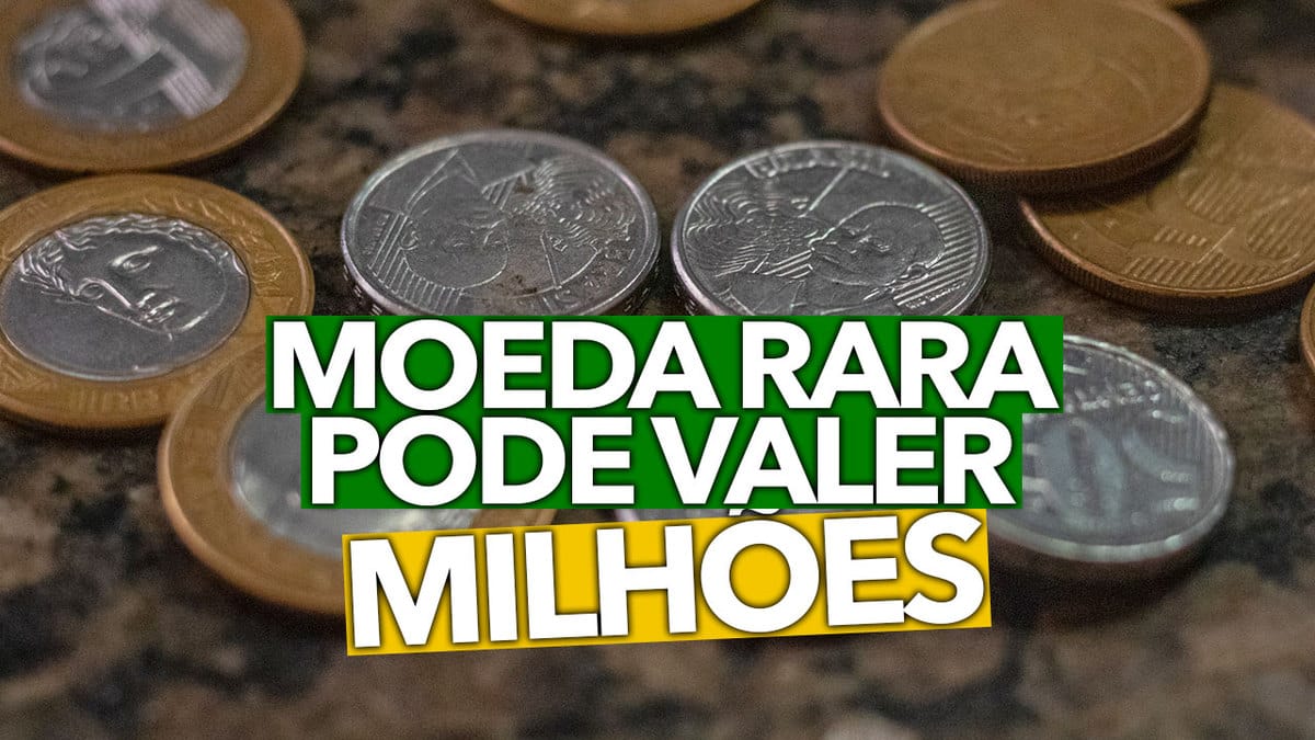 Moeda RARA pode valer mais de R 2 MILHÕES