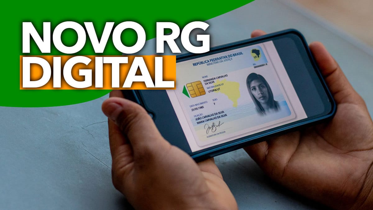 Novo RG Digital como funciona e quando começará a ser emitido em todos