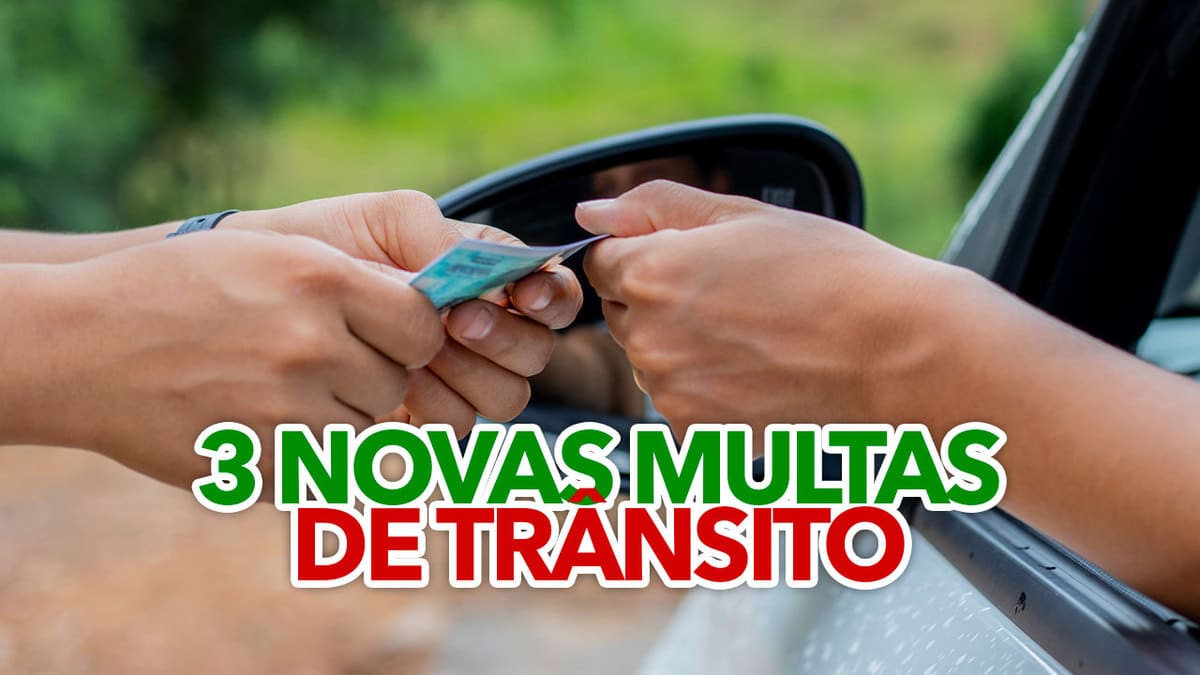 3 novas multas de trânsito tem pego os motoristas de SURPRESA confira