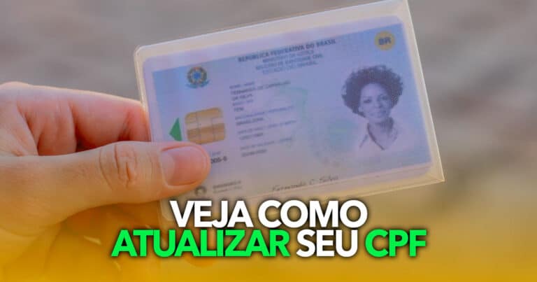 Veja Como ATUALIZAR Seu CPF Passo A Passo