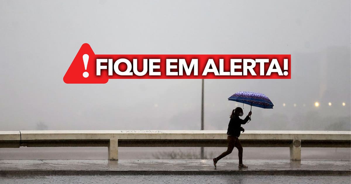 Chuva FORTE Atinge ESTAS Cidades Durante A Semana Fique Em ALERTA