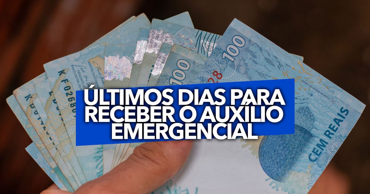 ÚLTIMOS DIAS para receber o Auxílio Emergencial de R 800 faça o cadastro