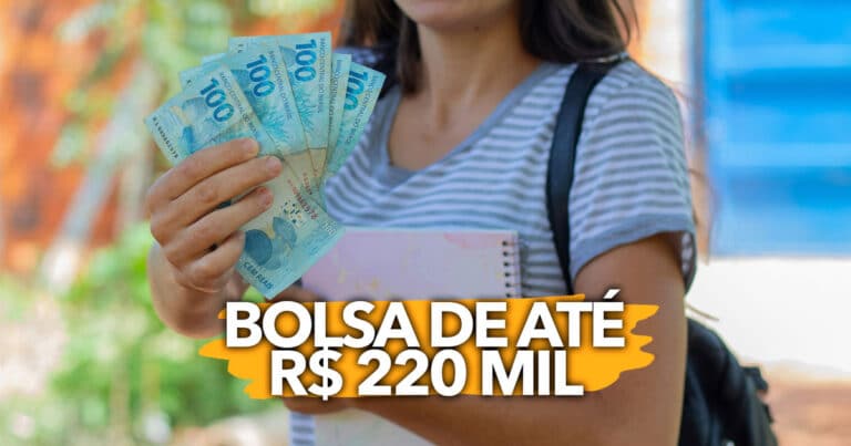 Bolsa de até R 220 MIL para estudar tecnologia no exterior