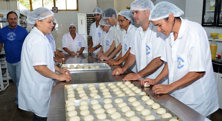 Curso Gratuito Auxiliar de Padaria e Confeitaria Senai 2018