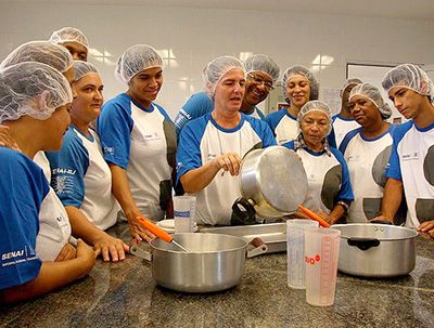 Curso de Cozinheiro Industrial Senai 2018