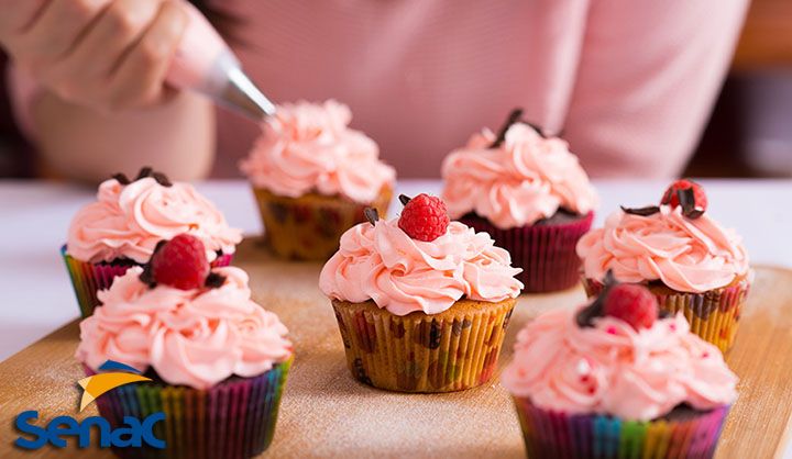 Curso Gratuito de Cupcake Senac 2018