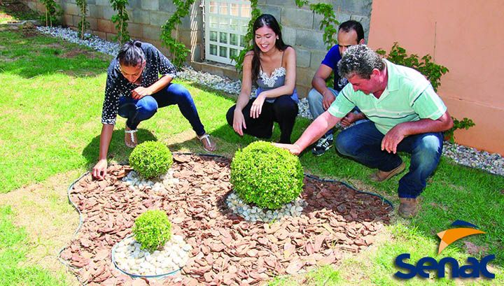 Curso Gratuito de Jardinagem Senac 2018