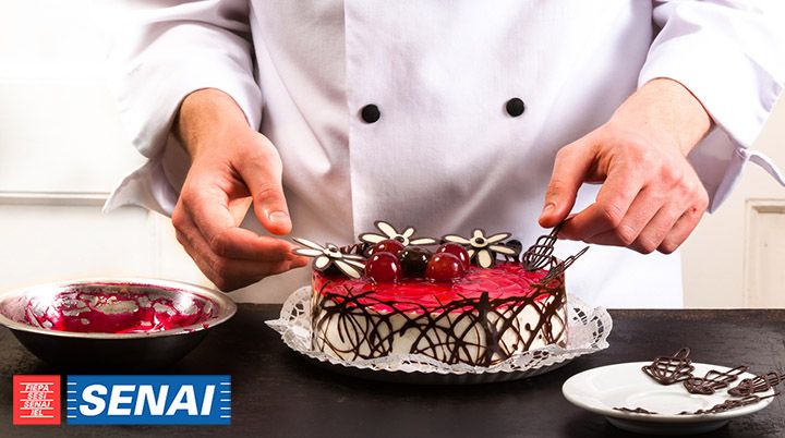 Curso de Confeiteiro Gratuito Senai 2018