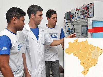 Mapa de Vagas Senai 2018