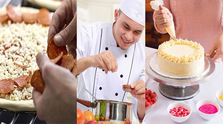 Cursos Gratuitos do Senac de Cozinheiro, Confeiteiro e Pizzaiolo
