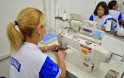 Inscrição Curso Gratuito com Certificado de Costureira Industrial do Vestuário Senai 2019