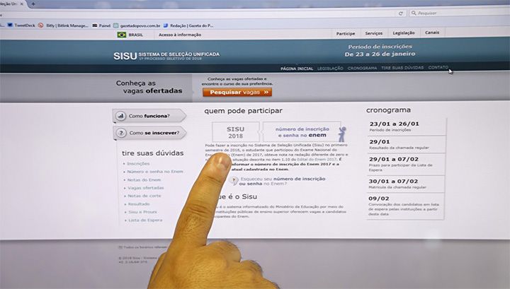 Saiba como usar a nota do Enem para entrar no Sisu