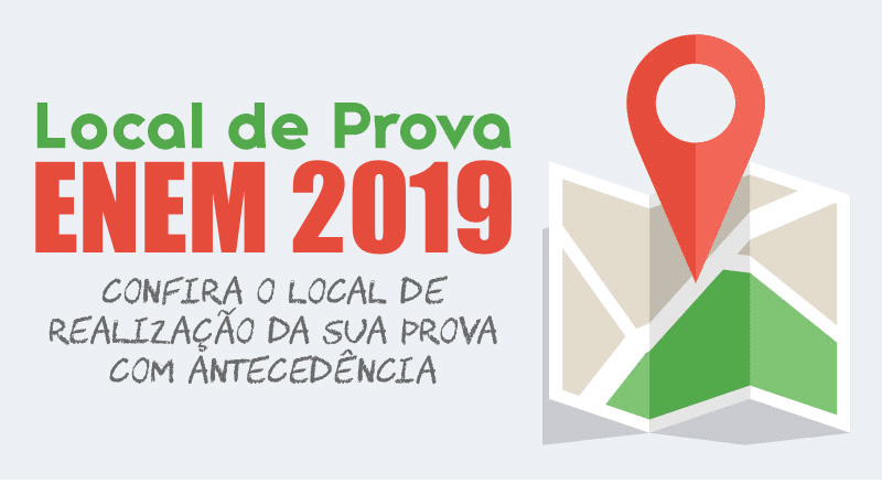 Locais de Prova do Enem 2019