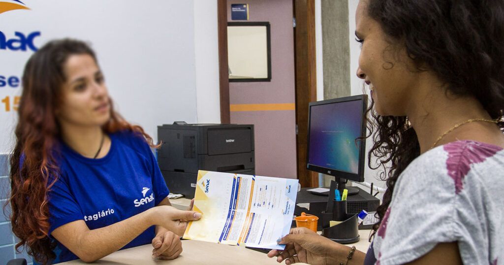 Trabalhe Conosco SENAC Níveis fundamental, médio