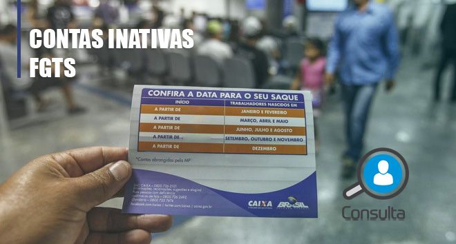 Conta INATIVA do FGTS em 2021