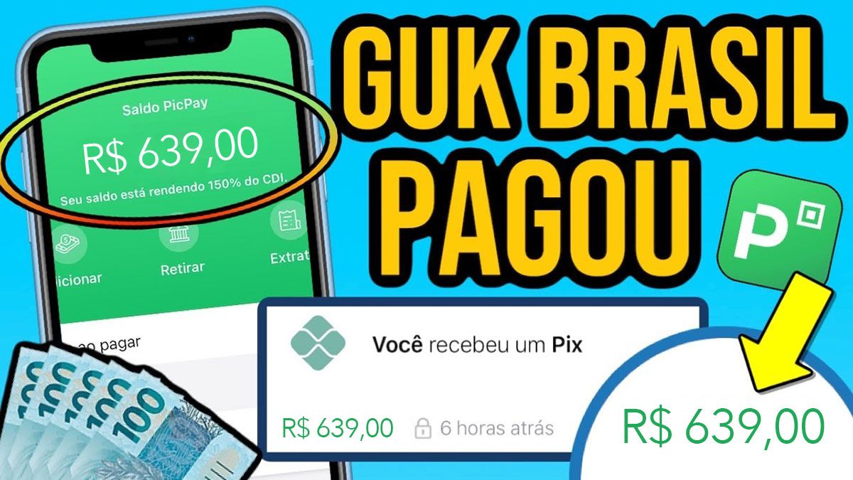 GUK Brasil paga mesmo?
