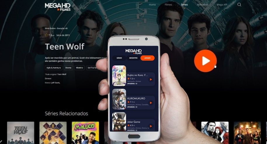 MegaHDFilmes - Filmes Animes Séries para Android - Download