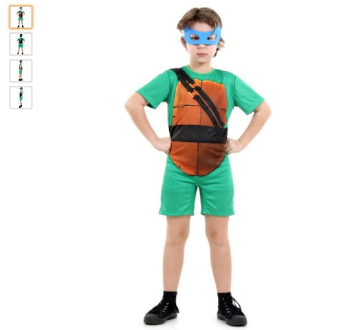fantasia de Halloween infantil