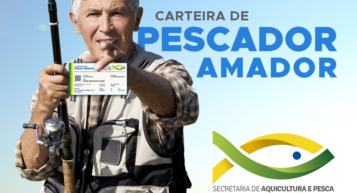 Carteirinha de Pescador Amador Passo a Passo para solicitar o registro de Pescador Amador categoria embarcada