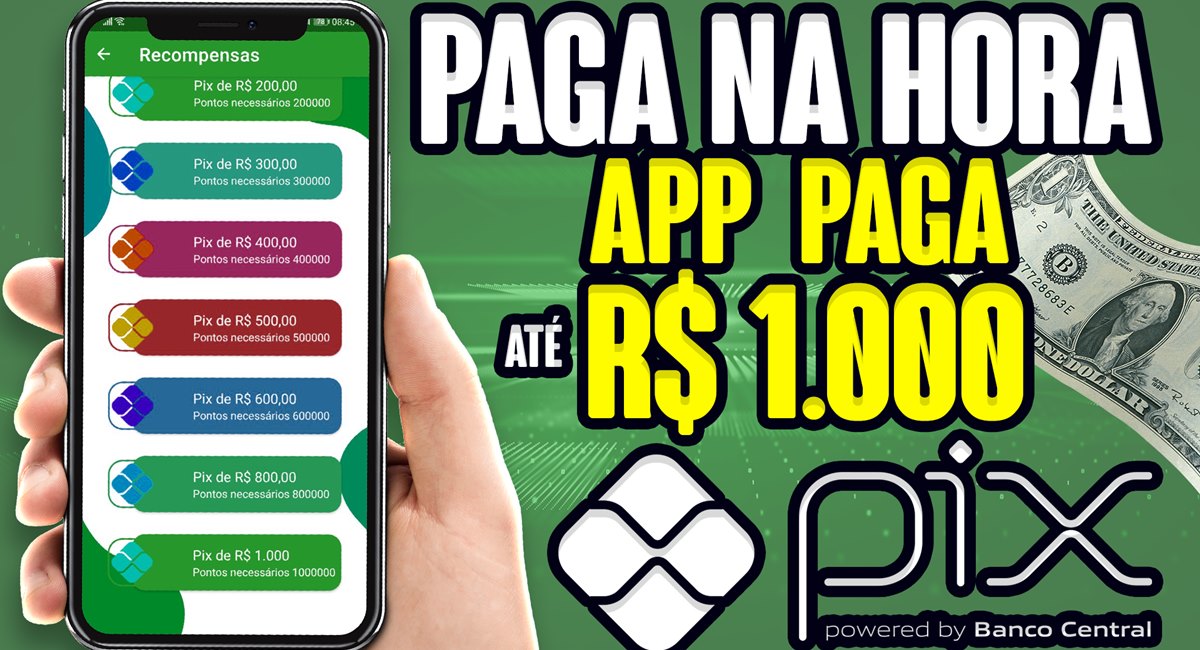 Apps que pagam pelo Pix: É possível receber【R$ 135 POR DIA