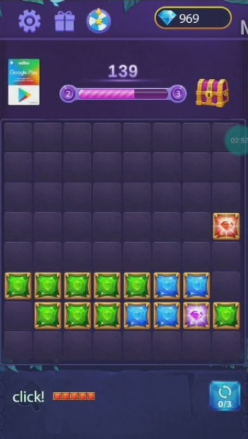 Tela de jogos do Lucky Puzzle/foto: reprodução app/LBL GAMES
