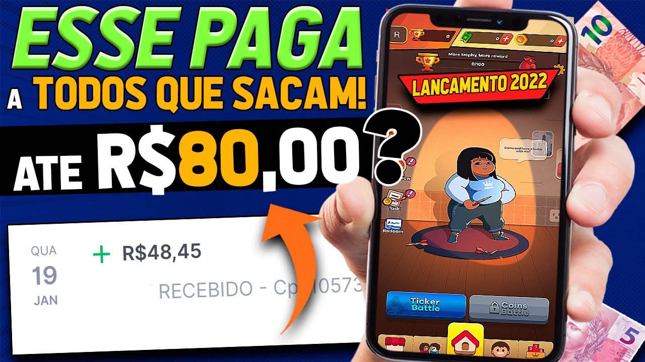 Darts Match App: Novo aplicativo pagando R$ 75 no PayPal?