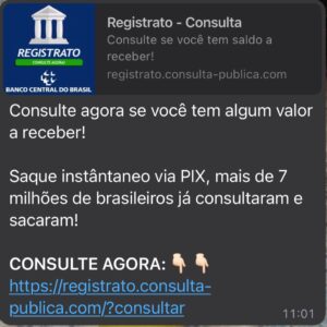 Consulta do Registrado Whats