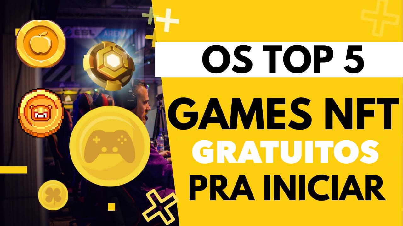 TOP 5 MELHORES JOGOS NFT GRÁTIS PRA CELULAR!! GANHE DINHEIRO EM CASA ANDROID  E IPHONE 