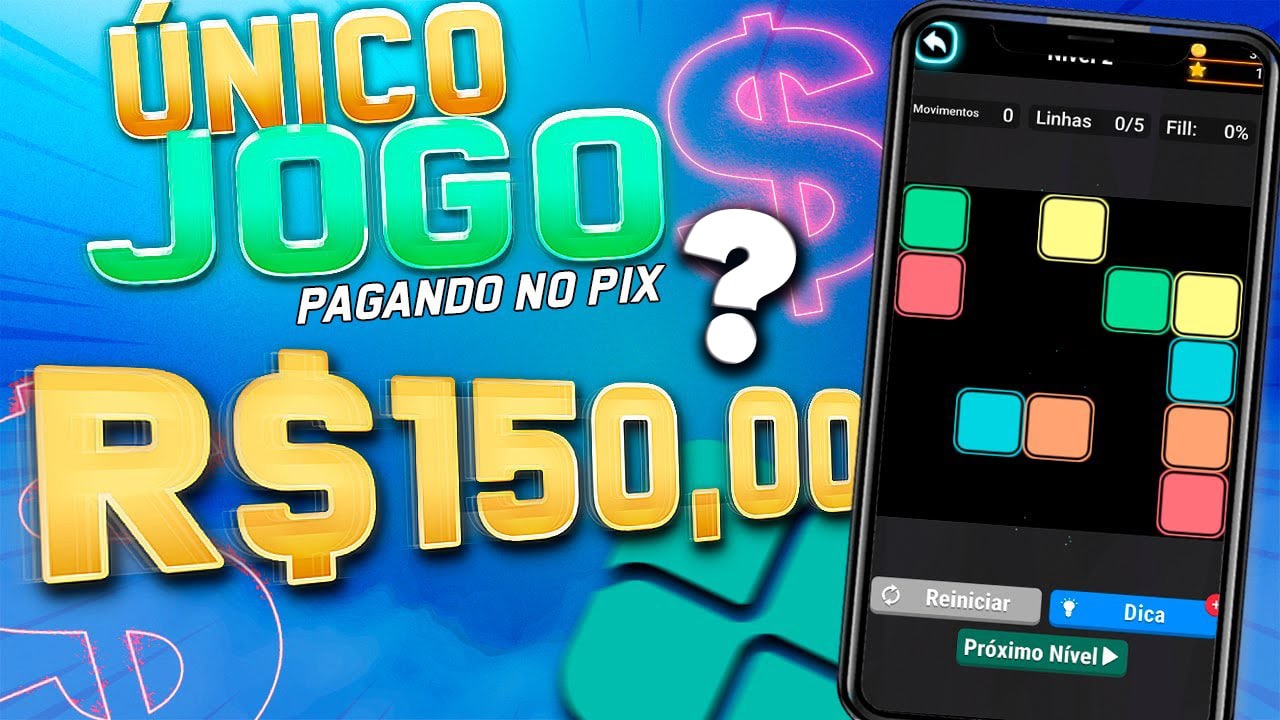 Apps de jogos pagando no Pix mais de R$ 60,00 por semana? Conheça
