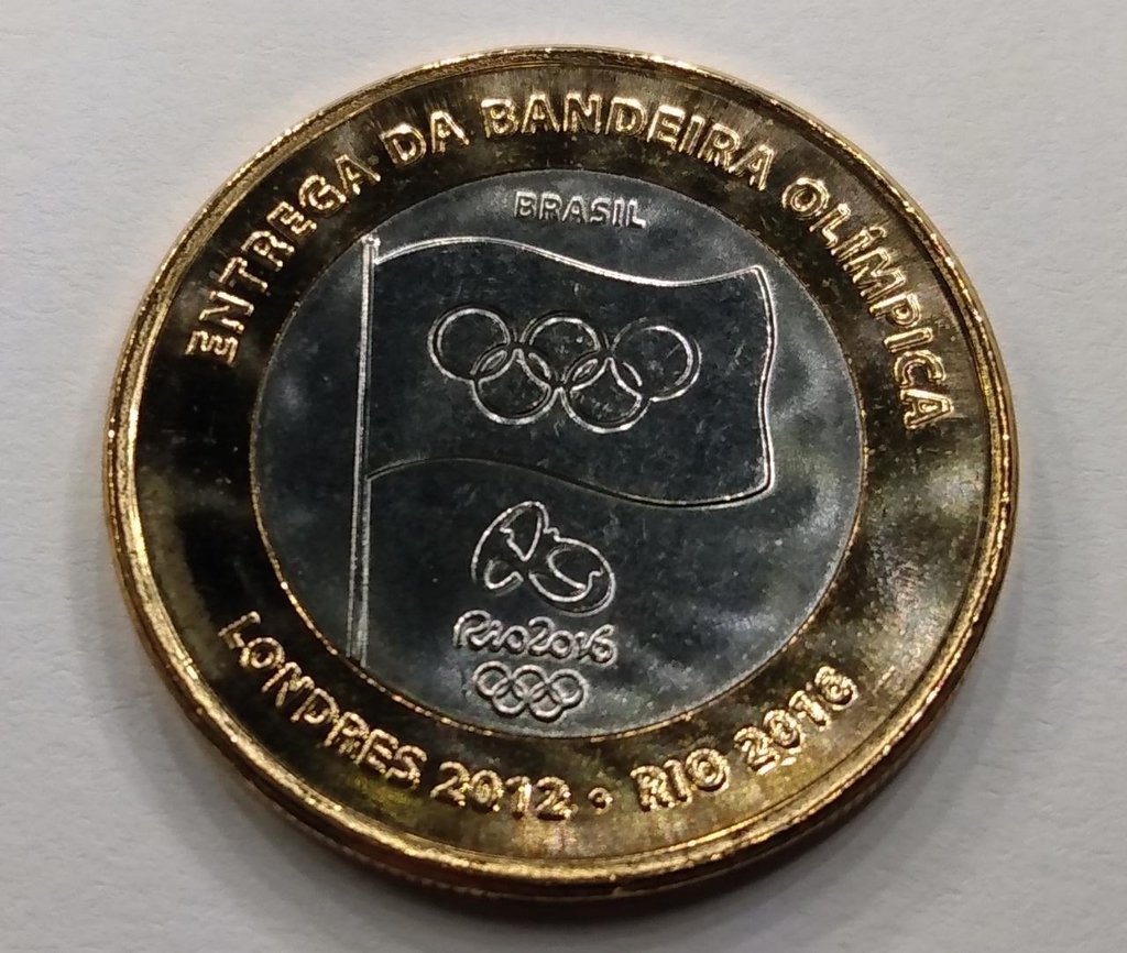 Moedas de R$ 1 da Rio 2016 são vendidas por até R$ 7 mil na internet