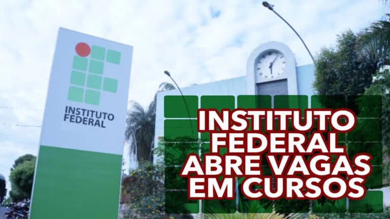 Instituto Federal Abre Vagas Em Cursos De Ensino Superior Gratuitos ...