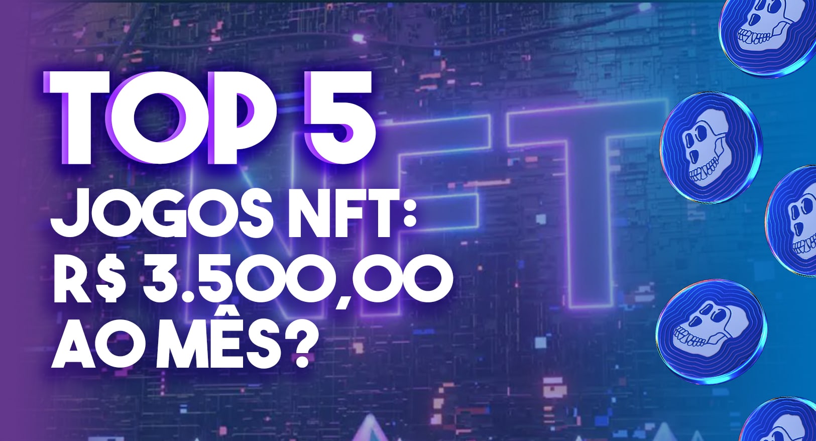 5 jogos NFT gratuitos para celular; usuários relatam ganhos semanais de até  R$130!