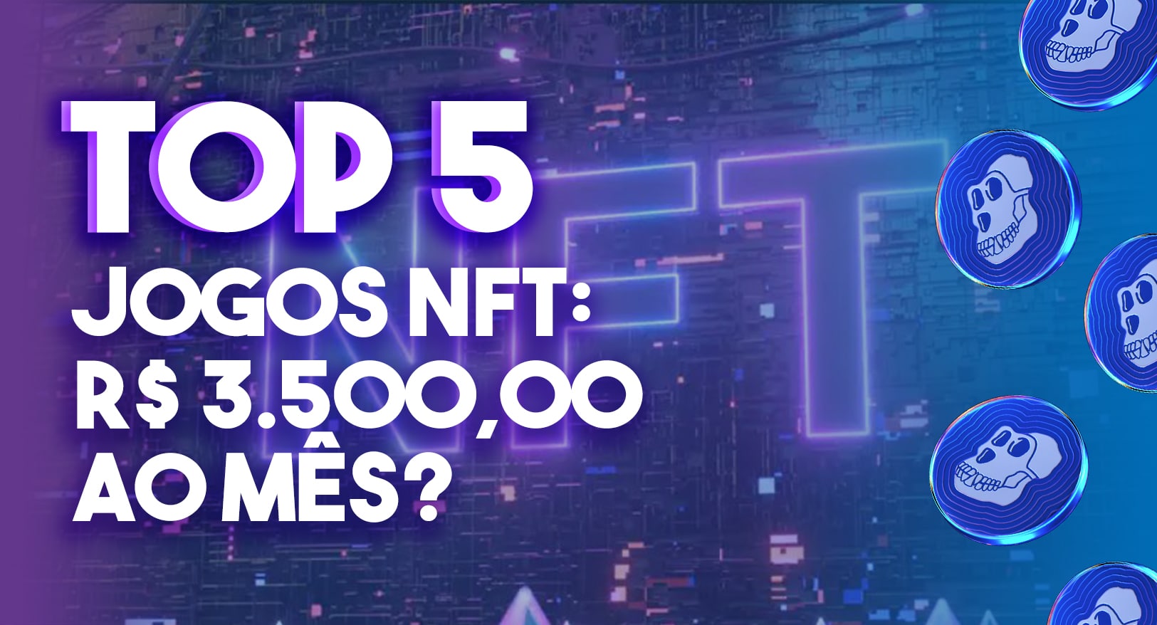 TOP 5 NOVOS JOGOS NFT GRÁTIS MOBILE/CELULAR - FREE TO PLAY - GANHE DINHEIRO  COM JOGOS NFT GRATUITO 