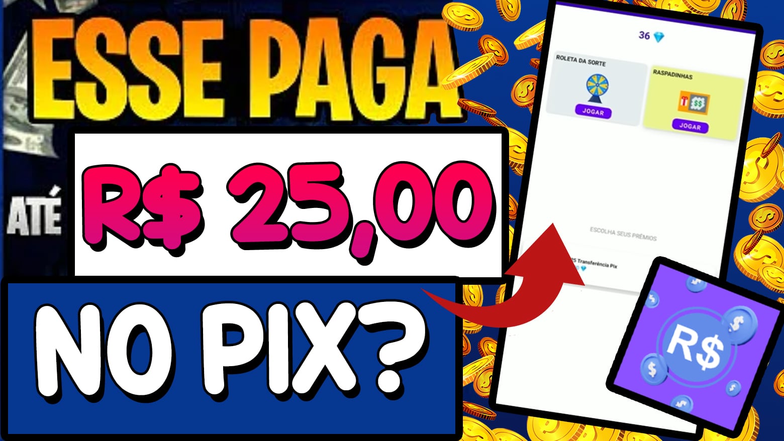 PAGA NA HORA✓] APP de JOGO que GANHA DINHEIRO de VERDADE via PIX💸 App para Ganhar  Dinheiro Rápido 