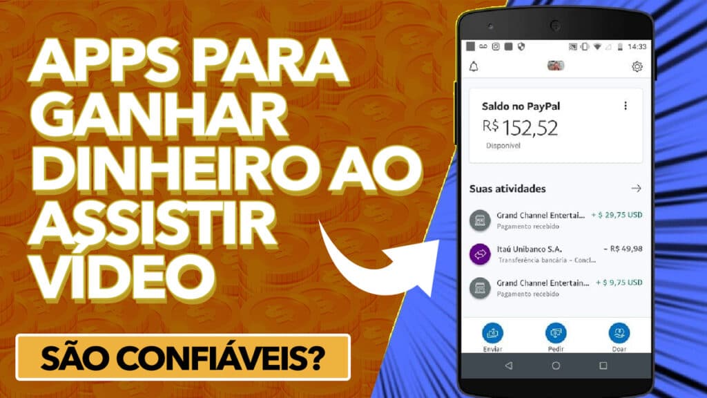 Lista Com Os Melhores Apps Para Ganhar Dinheiro Ao Assistir Vídeos E ...